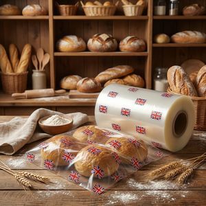 Mittelgefaltete Verpackungsfolie - Detail 3