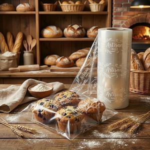 Mittelgefaltete Verpackungsfolie - Detail 5